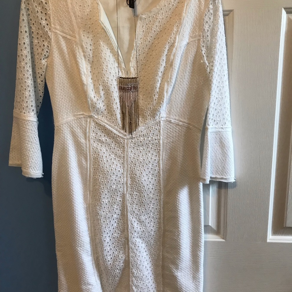 BCBG White Dress